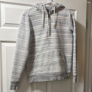Carhartt Gray Striped Hoodie